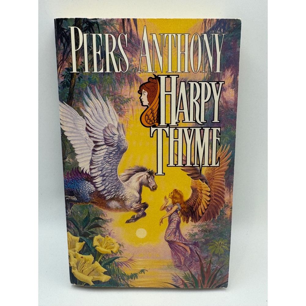 Piers Anthony Harpy Thyme Xanth Series Book 17 Fantasy Paperback 1994 0812534840